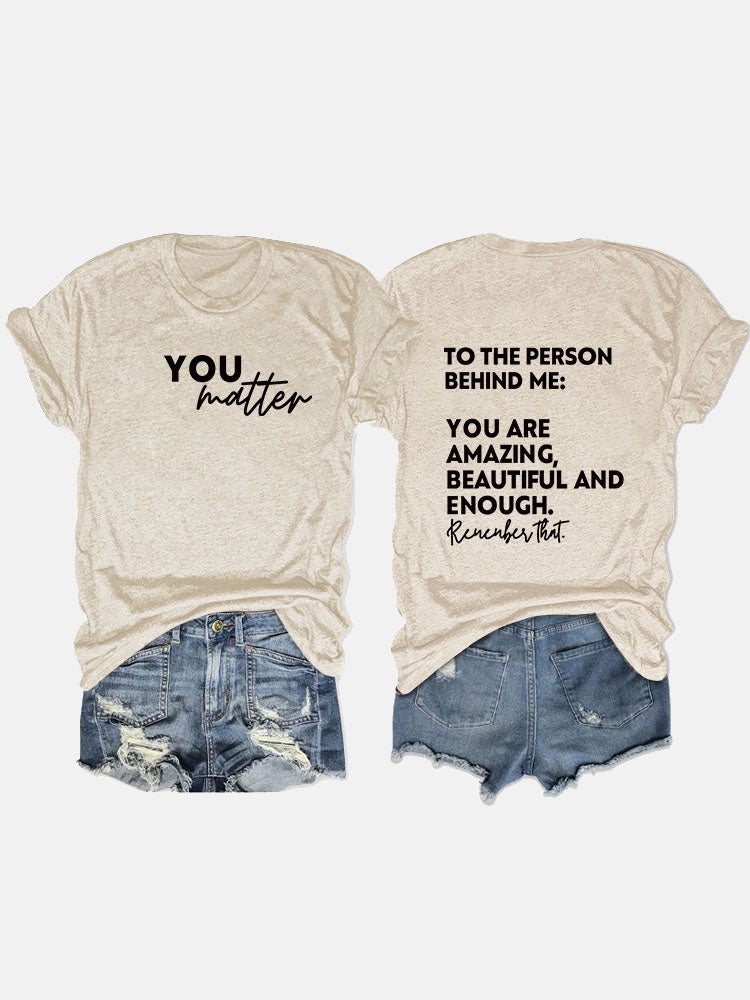 You Matter Tee