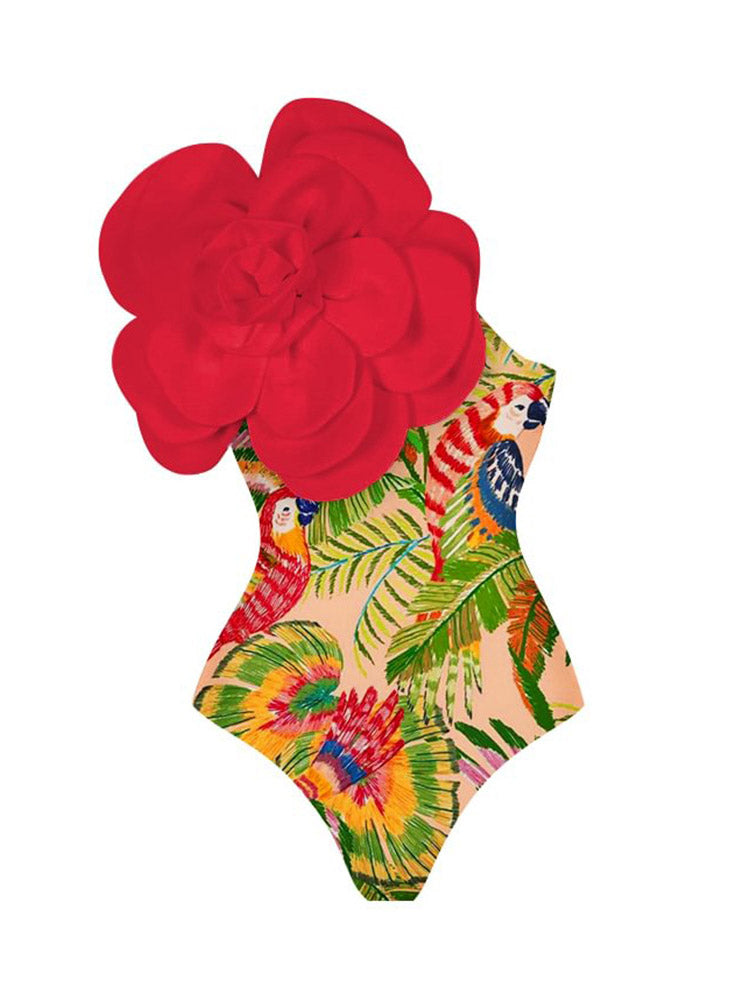 Floral Swimsuit Set