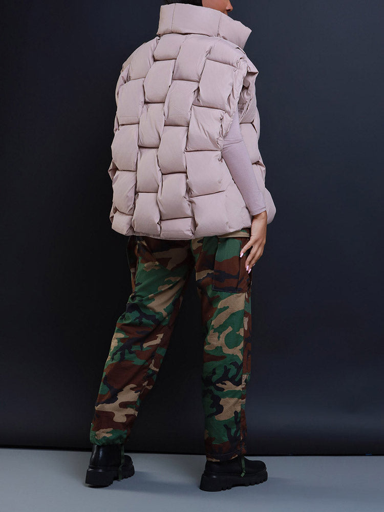 Braid Puffer Vest