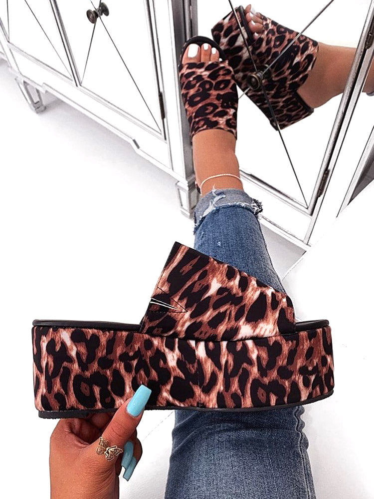 Open Toe Platform Sandals