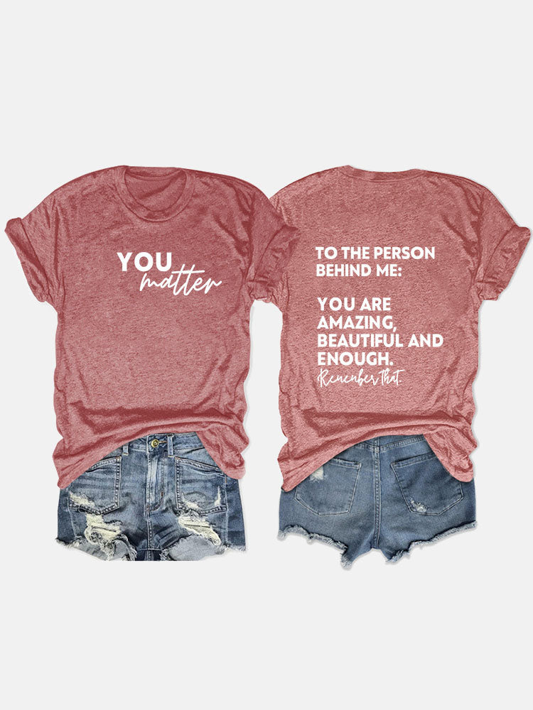 You Matter Tee