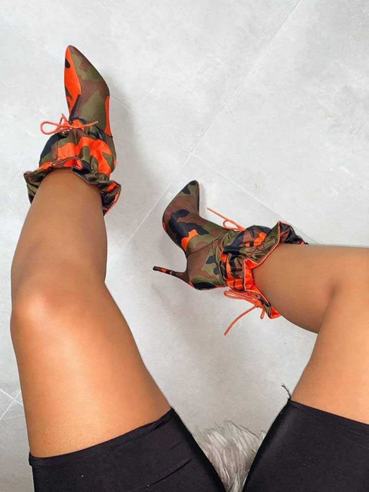 Ankle Camo Boots