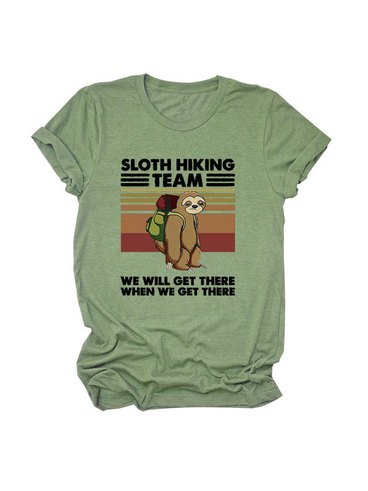 Sloth Hiking Team Tee