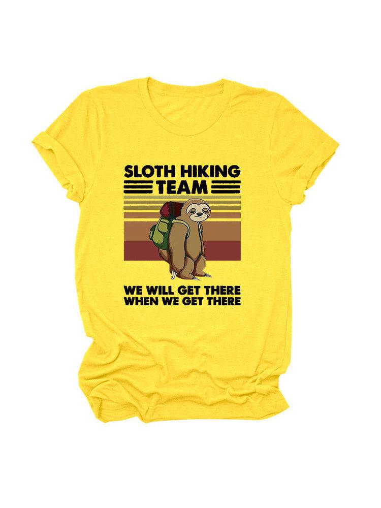 Sloth Hiking Team Tee