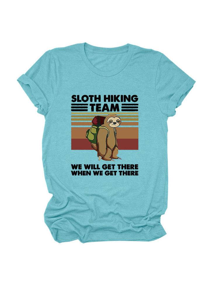 Sloth Hiking Team Tee