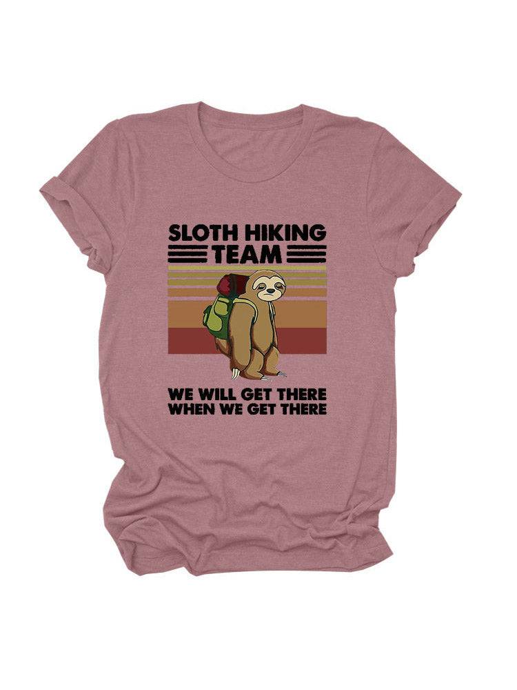 Sloth Hiking Team Tee