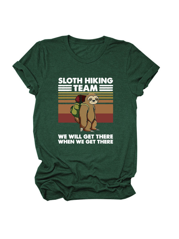 Sloth Hiking Team Tee