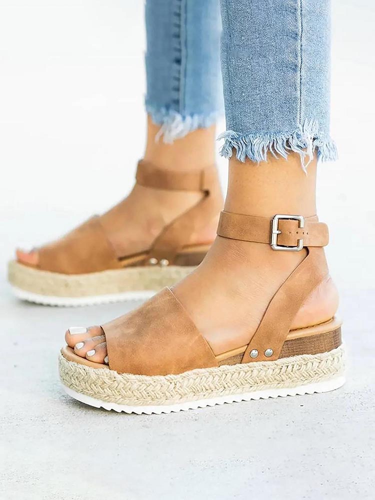 Platform Espadrille Sandals