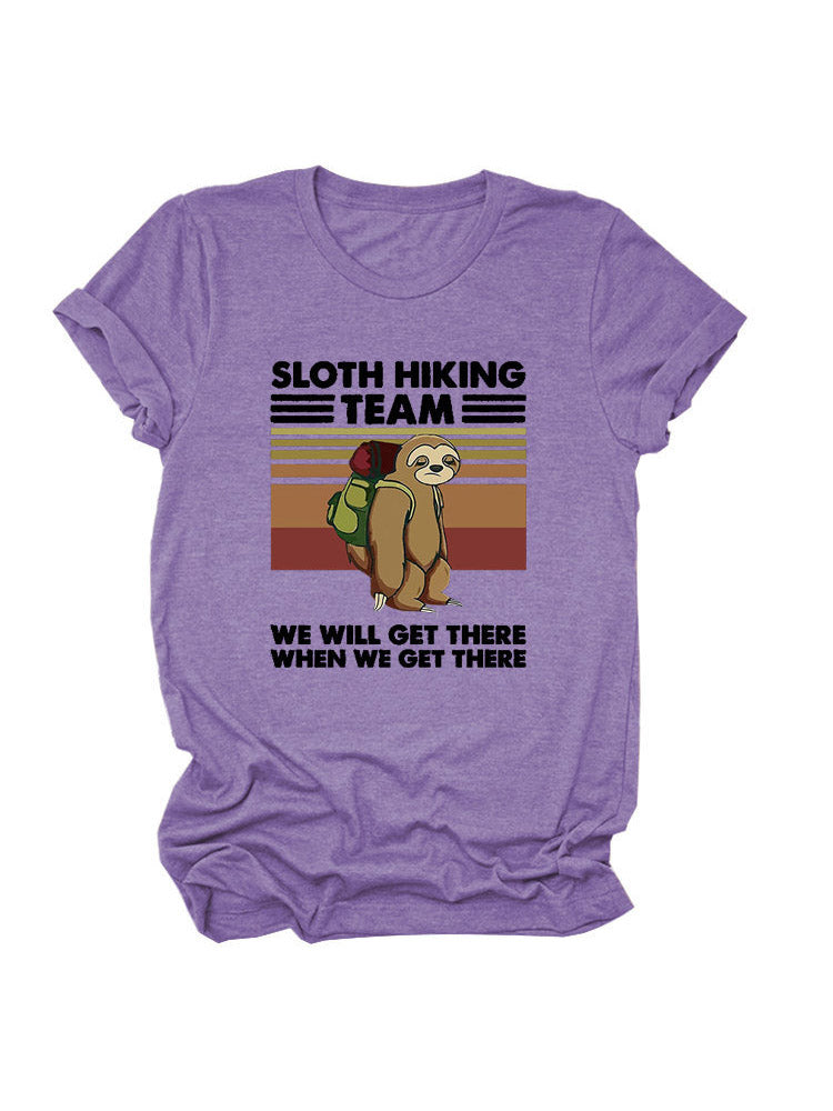 Sloth Hiking Team Tee