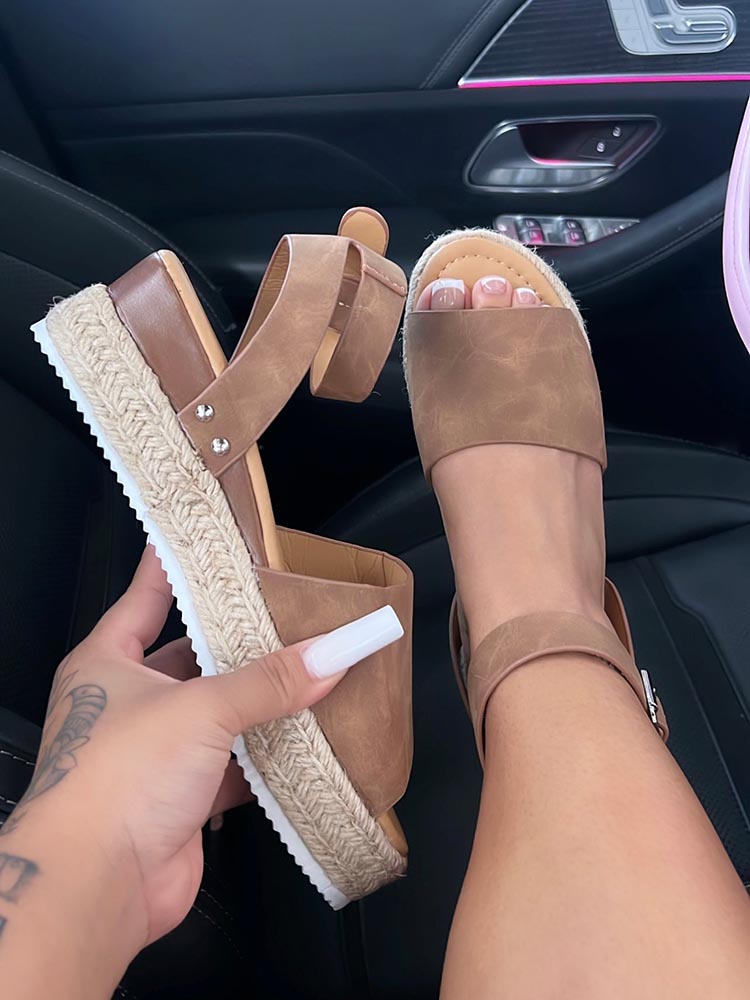 Platform Espadrille Sandals