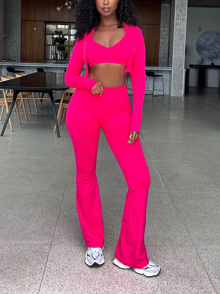 Vibrant 3 Piece Sweatsuits