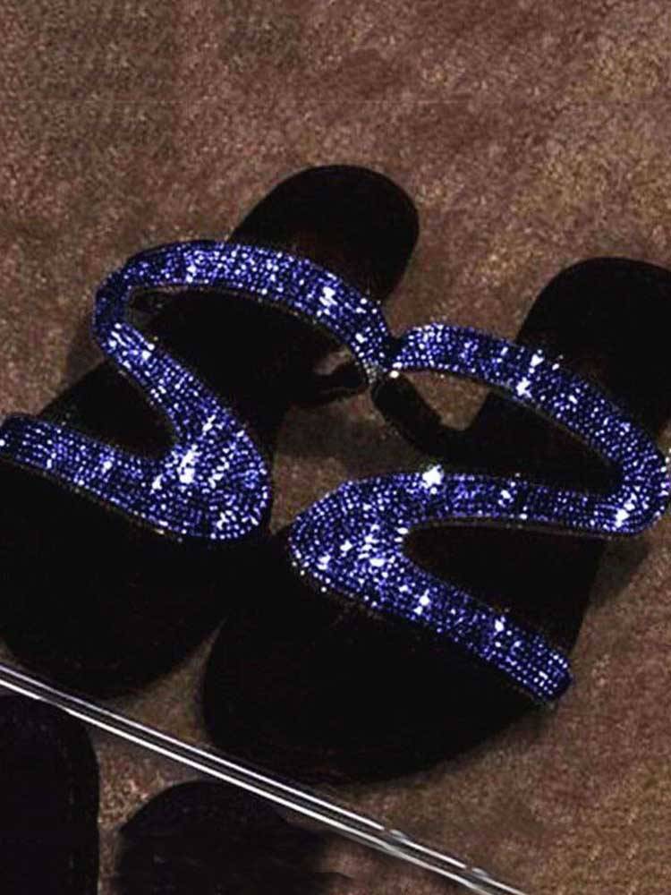 Sweet Hot Drill Sequined Sandals