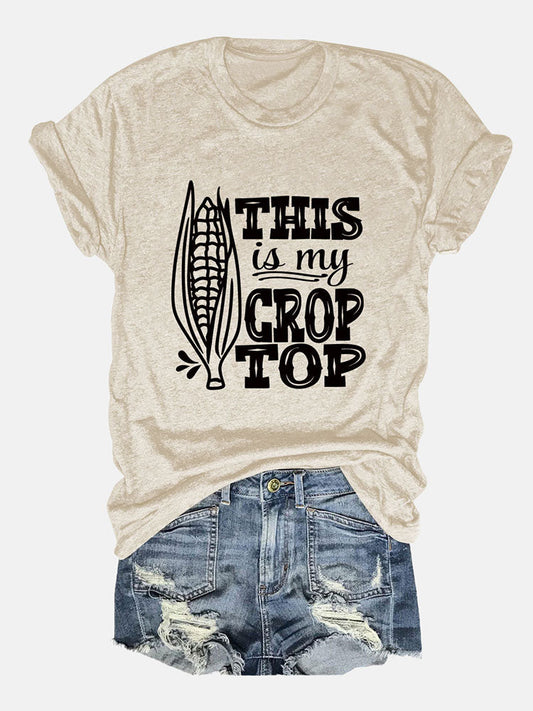 My Crop Top Tee