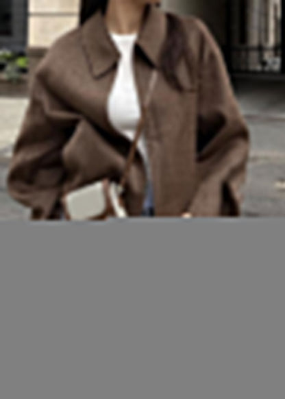 Noelle – Zip-Front Wool Jacket