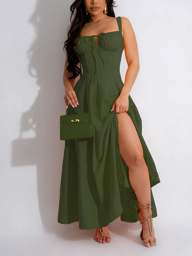 Sleeveless Bustier Sundress