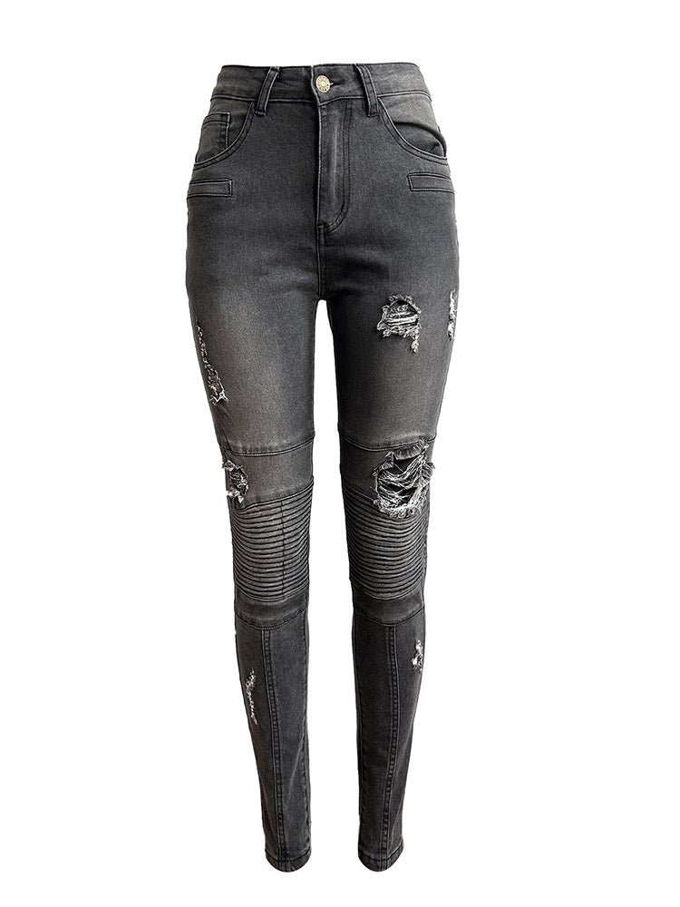 Distressed Skinny Jeans