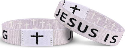 Daily Bible Verse Jesus is King Bracelet
